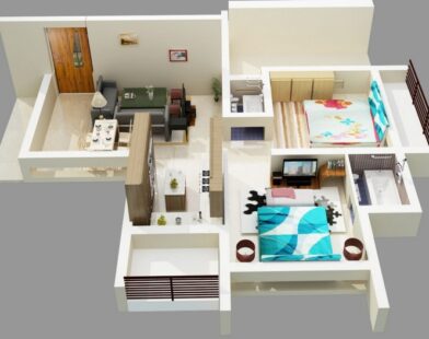 How to decorate a small 2 bedroom apartment