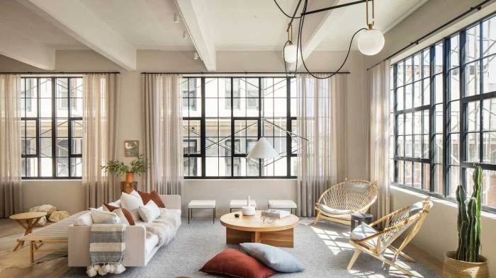 How to decorate a loft style apartment