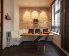 How to decorate apartment with exposed brick