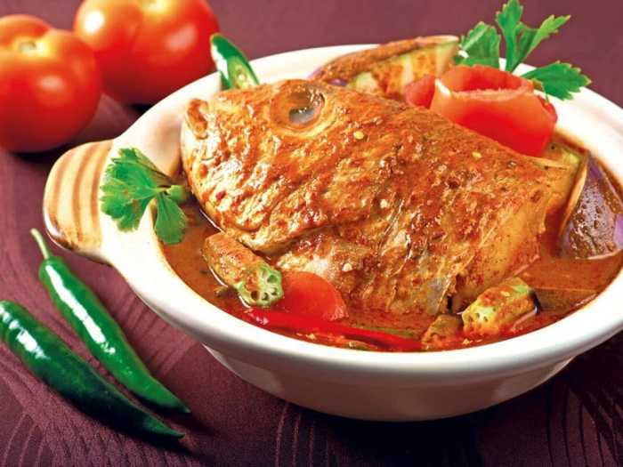 Malaysian curry fishy