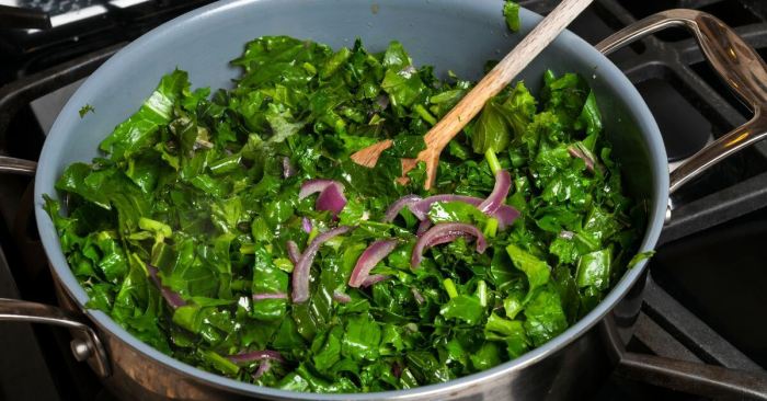 How to cook kale greens southern-style