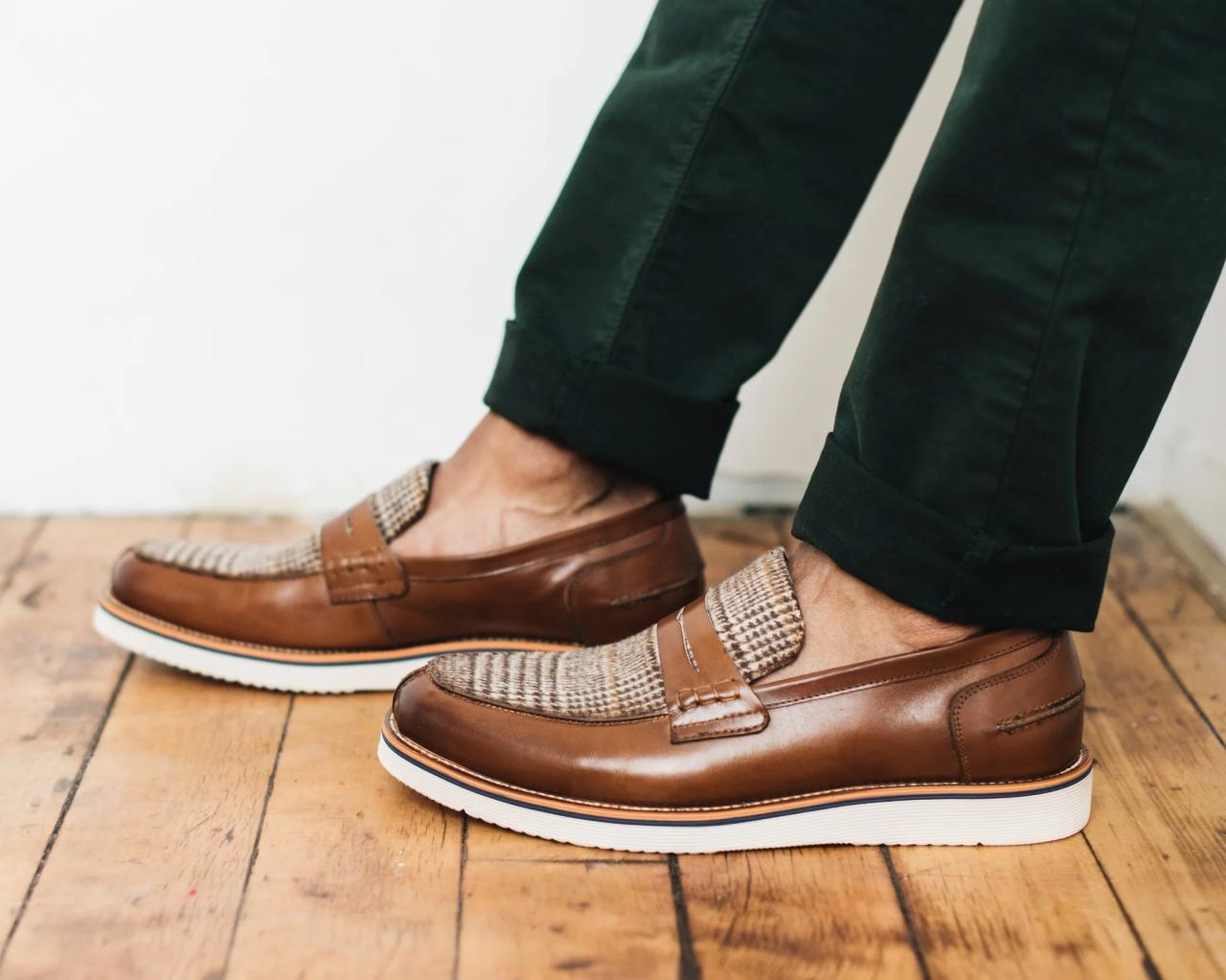 Spring men's dress shoes