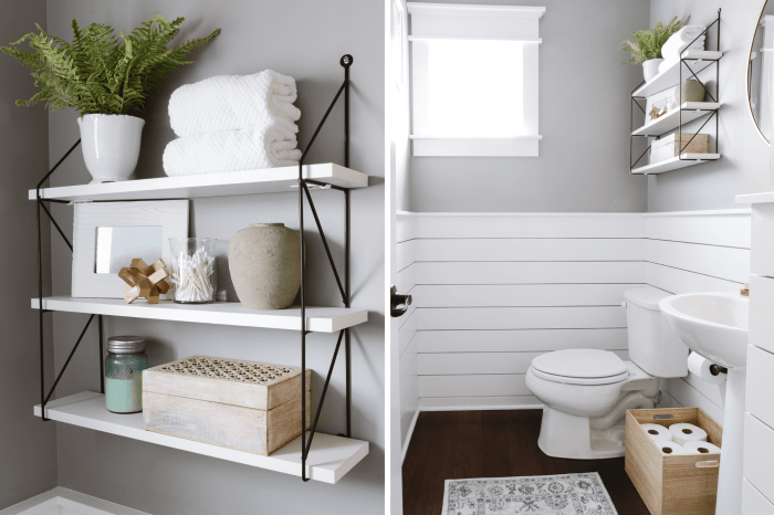 How to decorate guest powder room