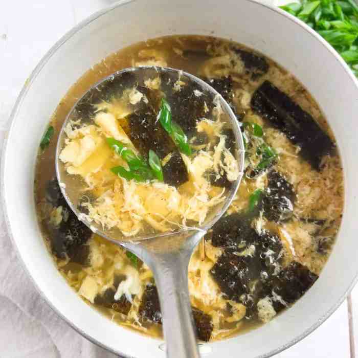 How to cook seaweed soup chinese style