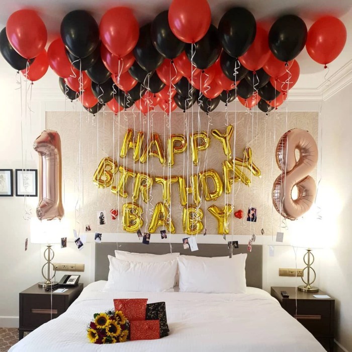 How to decorate a room for girlfriend birthday