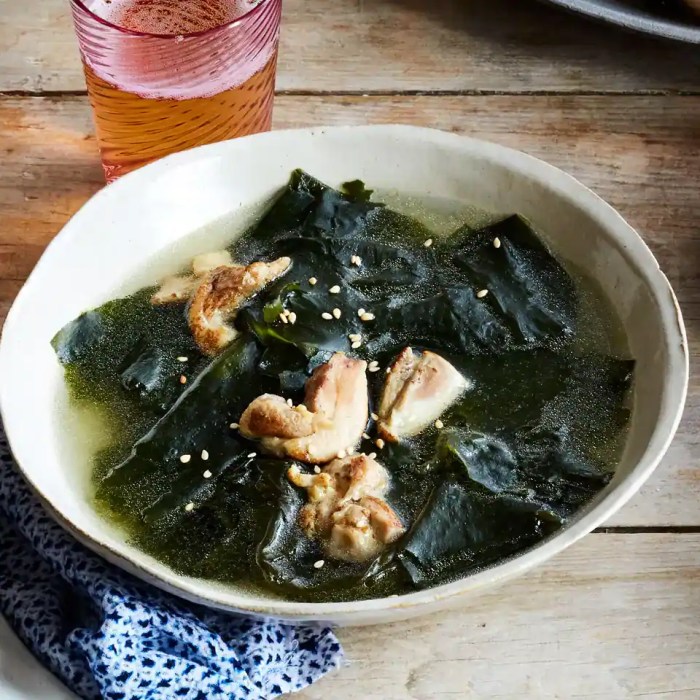 How to cook seaweed soup chinese style