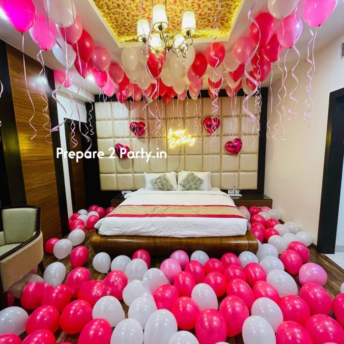 How to decorate a room for girlfriend birthday