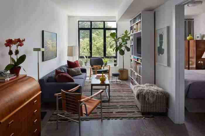 How to decorate long narrow windows